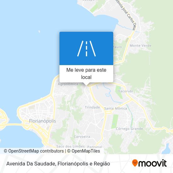Avenida Da Saudade mapa
