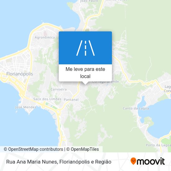 Rua Ana Maria Nunes mapa