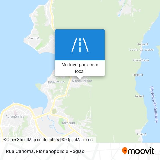 Rua Canema mapa