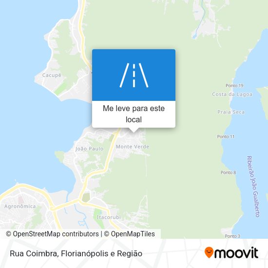 Rua Coimbra mapa