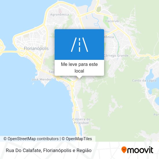 Rua Do Calafate mapa