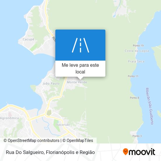 Rua Do Salgueiro mapa