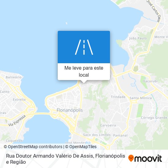 Rua Doutor Armando Valério De Assis mapa