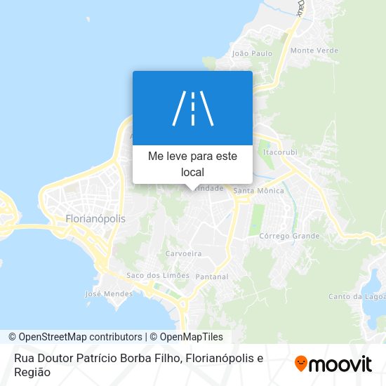 Rua Doutor Patrício Borba Filho mapa