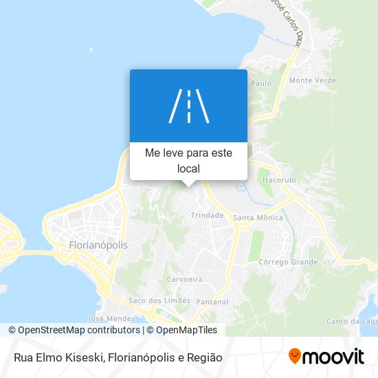 Rua Elmo Kiseski mapa