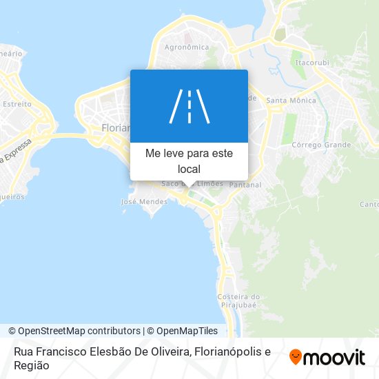 Rua Francisco Elesbão De Oliveira mapa