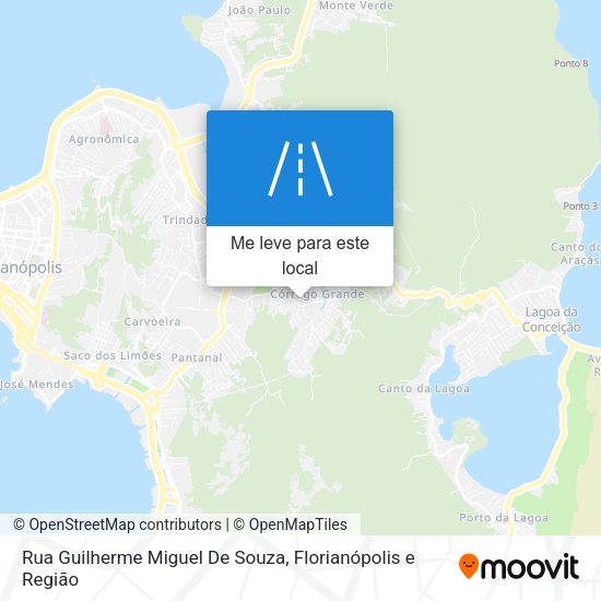 Rua Guilherme Miguel De Souza mapa