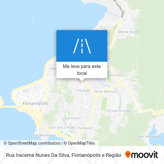 Rua Iracema Nunes Da Silva mapa
