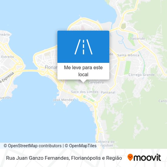 Rua Juan Ganzo Fernandes mapa