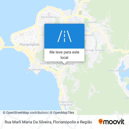 Rua Marli Maria Da Silveira mapa