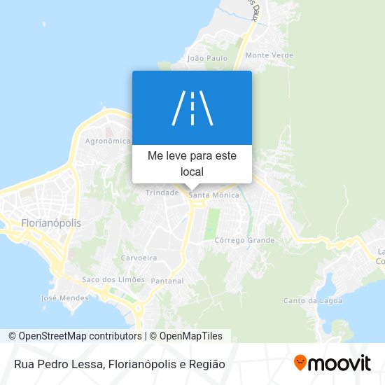 Rua Pedro Lessa mapa
