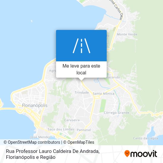 Rua Professor Lauro Caldeira De Andrada mapa