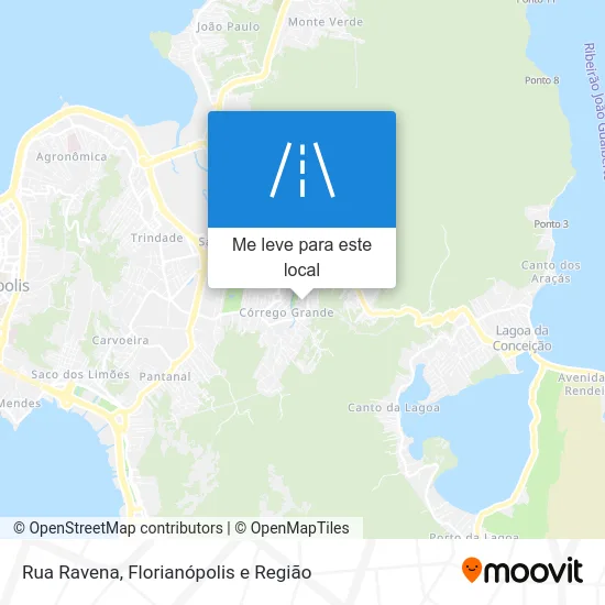 Rua Ravena mapa