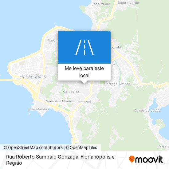 Rua Roberto Sampaio Gonzaga mapa