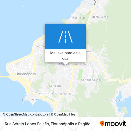 Rua Sérgio Lopes Falcão mapa