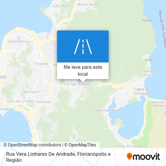 Rua Vera Linhares De Andrade mapa
