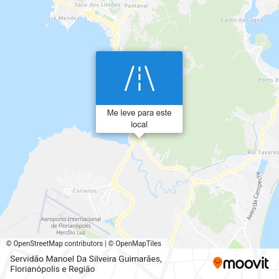 Servidão Manoel Da Silveira Guimarães mapa
