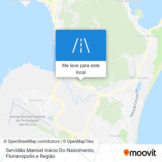 Servidão Manoel Inácio Do Nascimento mapa