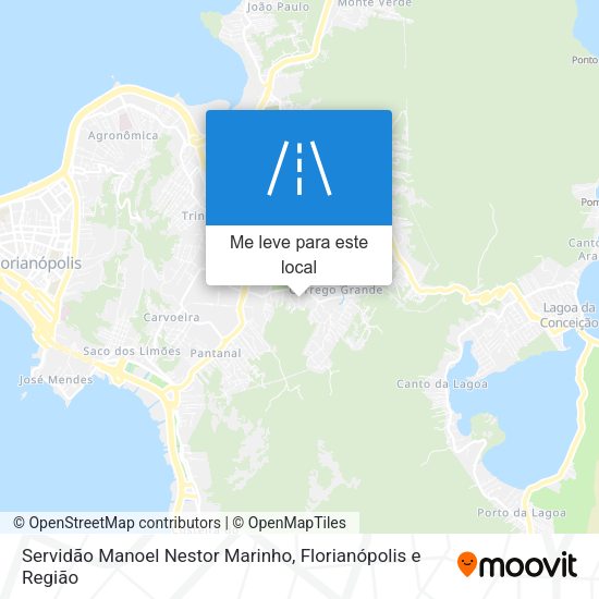 Servidão Manoel Nestor Marinho mapa
