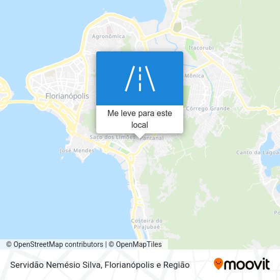 Servidão Nemésio Silva mapa