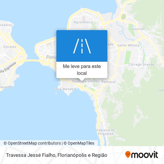 Travessa Jessé Fialho mapa