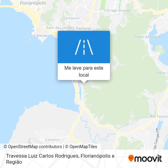 Travessa Luiz Carlos Rodrigues mapa