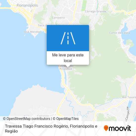 Travessa Tiago Francisco Rogério mapa