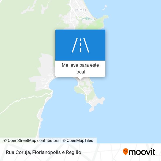 Rua Coruja mapa