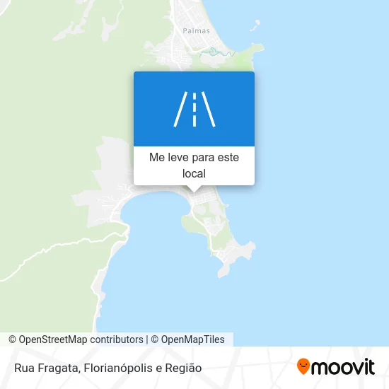 Rua Fragata mapa