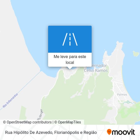 Rua Hipólito De Azevedo mapa