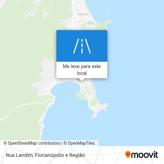 Rua Landim mapa