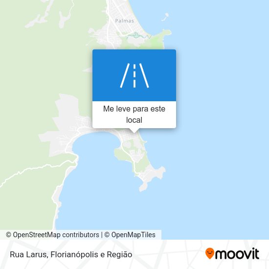 Rua Larus mapa