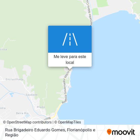 Rua Brigadeiro Eduardo Gomes mapa