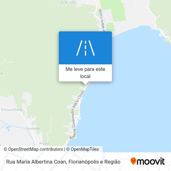 Rua Maria Albertina Coan mapa