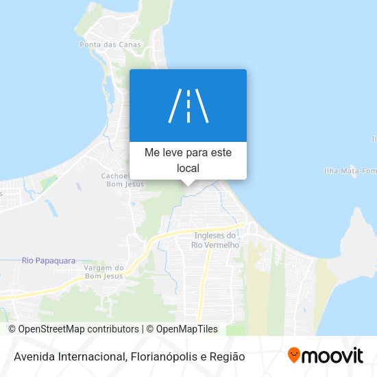 Avenida Internacional mapa