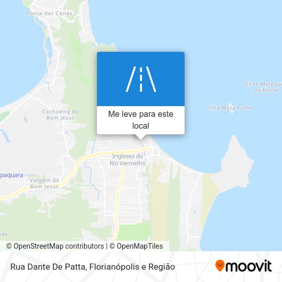 Rua Dante De Patta mapa