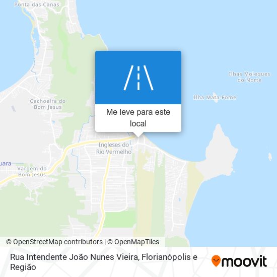 Rua Intendente João Nunes Vieira mapa