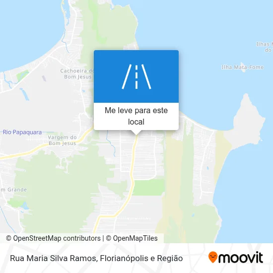 Rua Maria Silva Ramos mapa