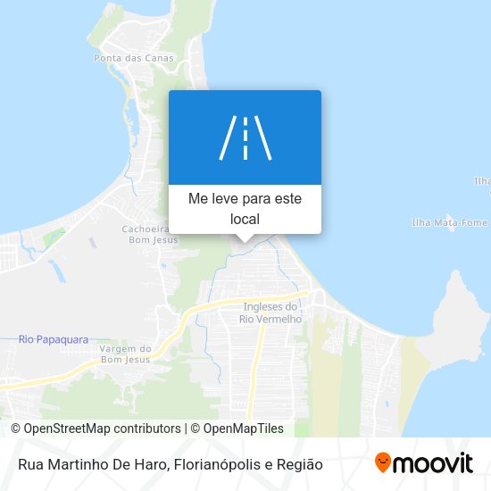 Rua Martinho De Haro mapa