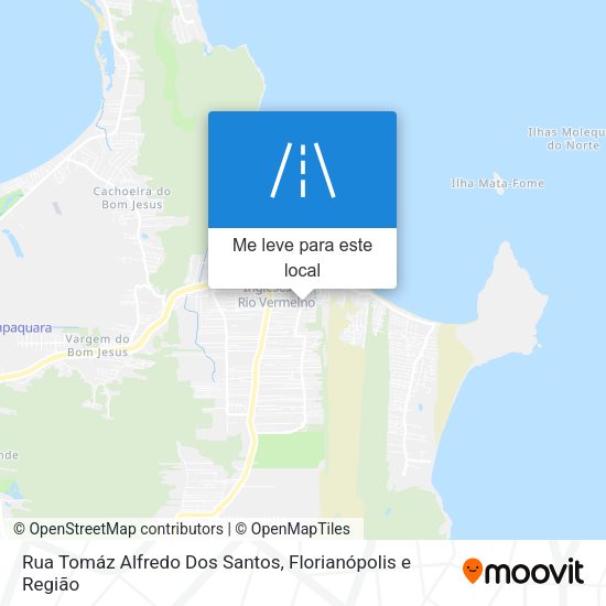 Rua Tomáz Alfredo Dos Santos mapa