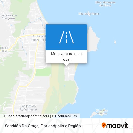 Servidão Da Graça mapa