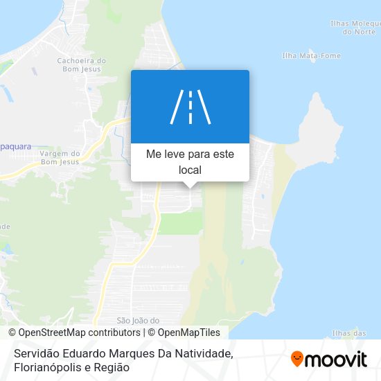 Servidão Eduardo Marques Da Natividade mapa