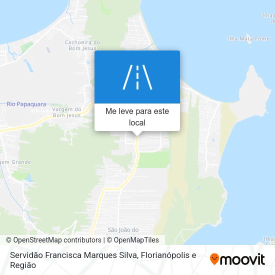 Servidão Francisca Marques Silva mapa