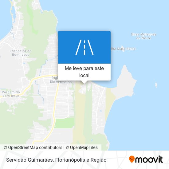 Servidão Guimarães mapa