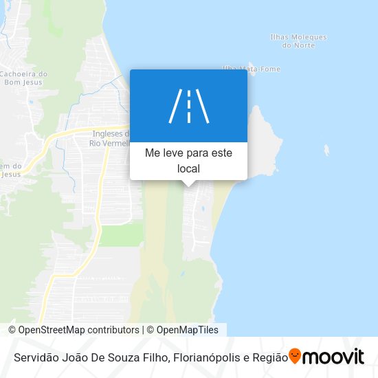 Servidão João De Souza Filho mapa