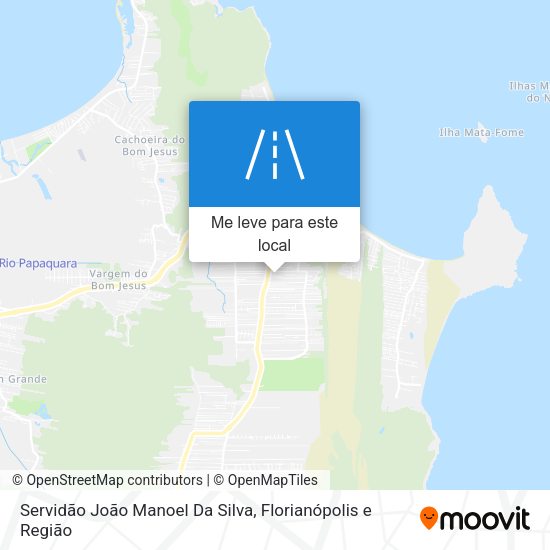 Servidão João Manoel Da Silva mapa