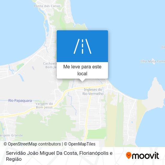 Servidão João Miguel Da Costa mapa