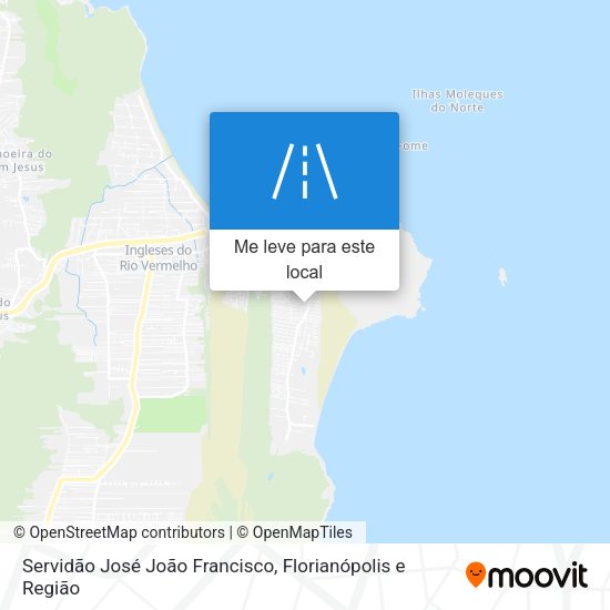 Servidão José João Francisco mapa