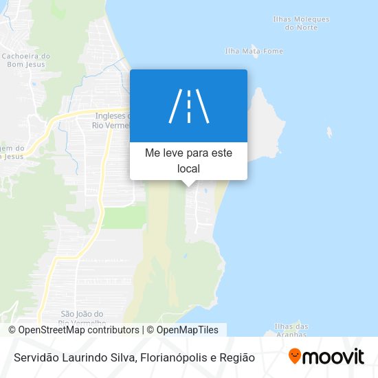 Servidão Laurindo Silva mapa