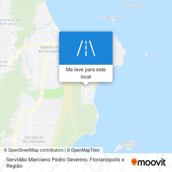 Servidão Marciano Pedro Severino mapa
